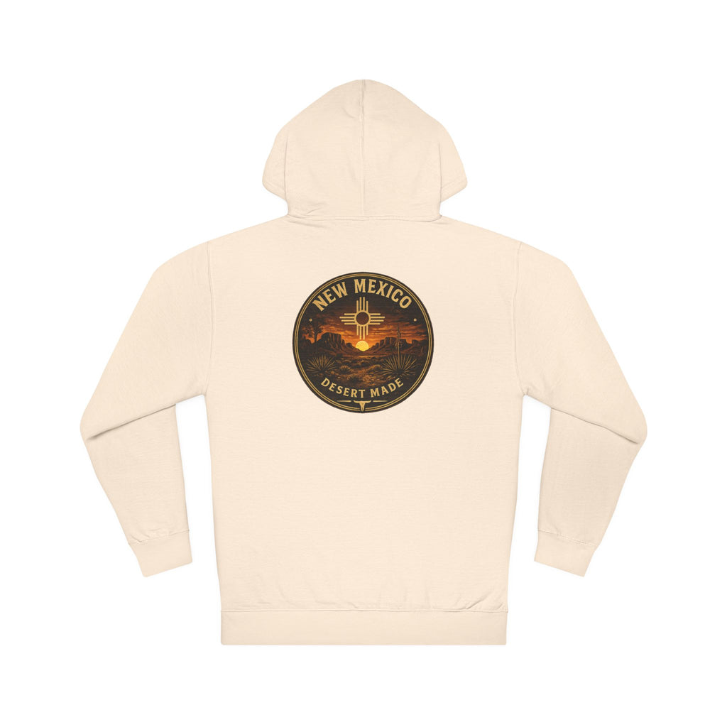 New Mexico Desert Made Hoodie — Vintage Sun & Mountain Pullover
