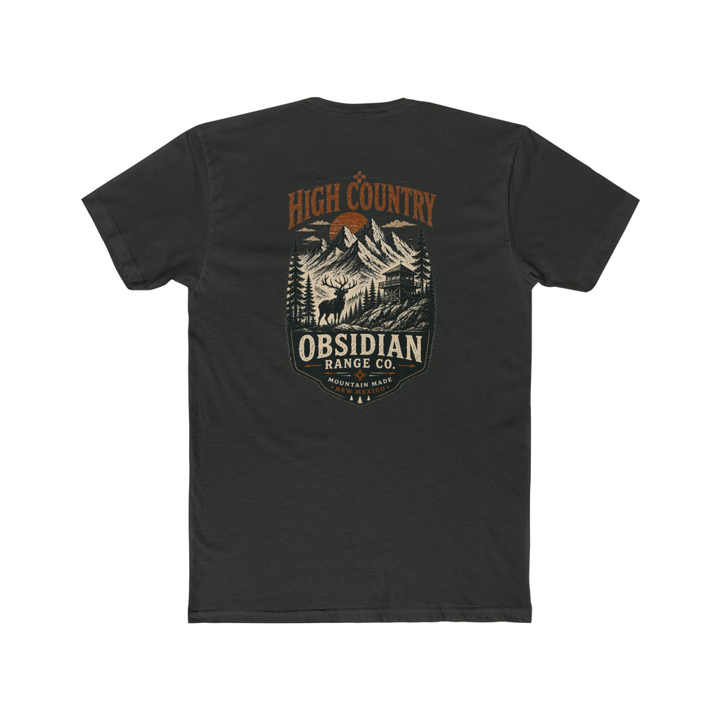 High Country Obsidian Range Co. T-Shirt — Mountain Adventure Outdoor Tee