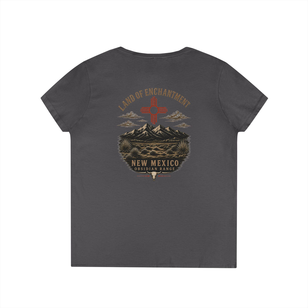 New Mexico Land of Enchantment V-Neck Tee (Ladies')