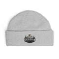 Obsidian Ridge Co. Embroidered Cuff Beanie – Mountain Forest Logo Knit Hat