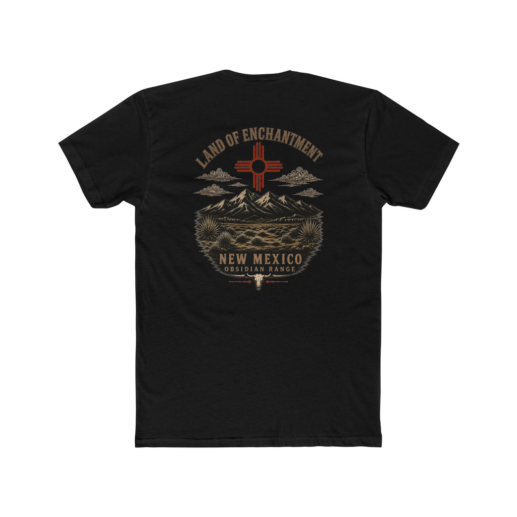 New Mexico Land of Enchantment Tee — Scenic Zia Mountain Tee