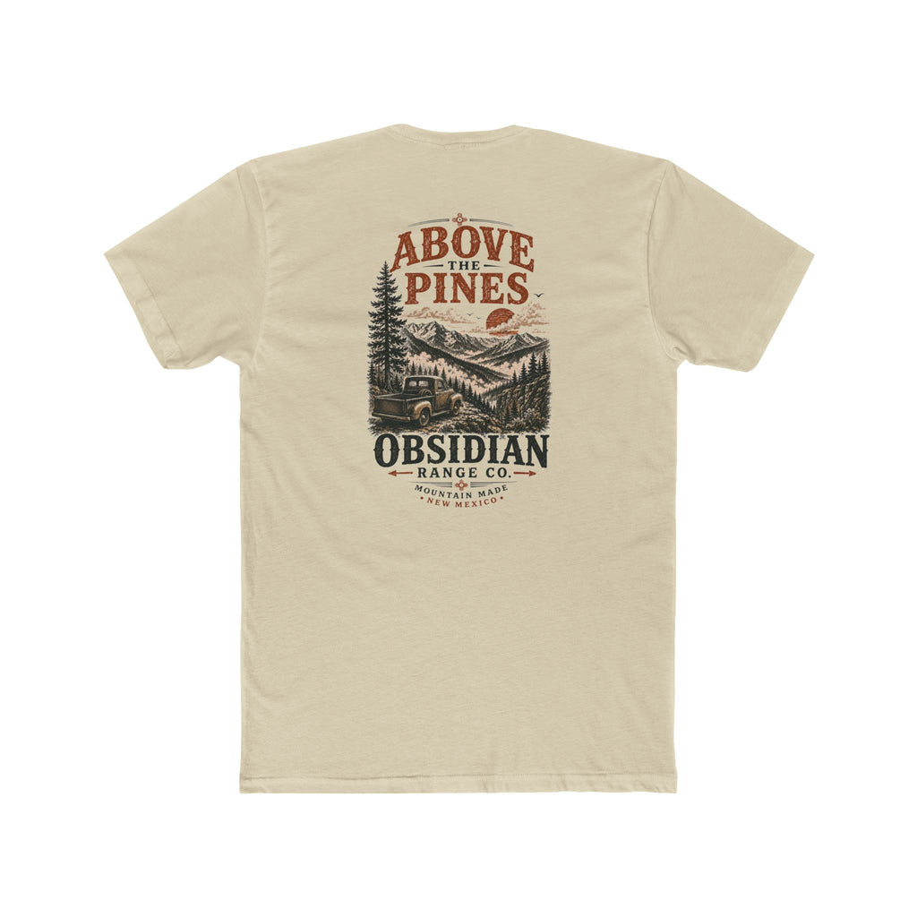Above the Pines T-Shirt — Obsidian Range Co. Outdoor Graphic Tee