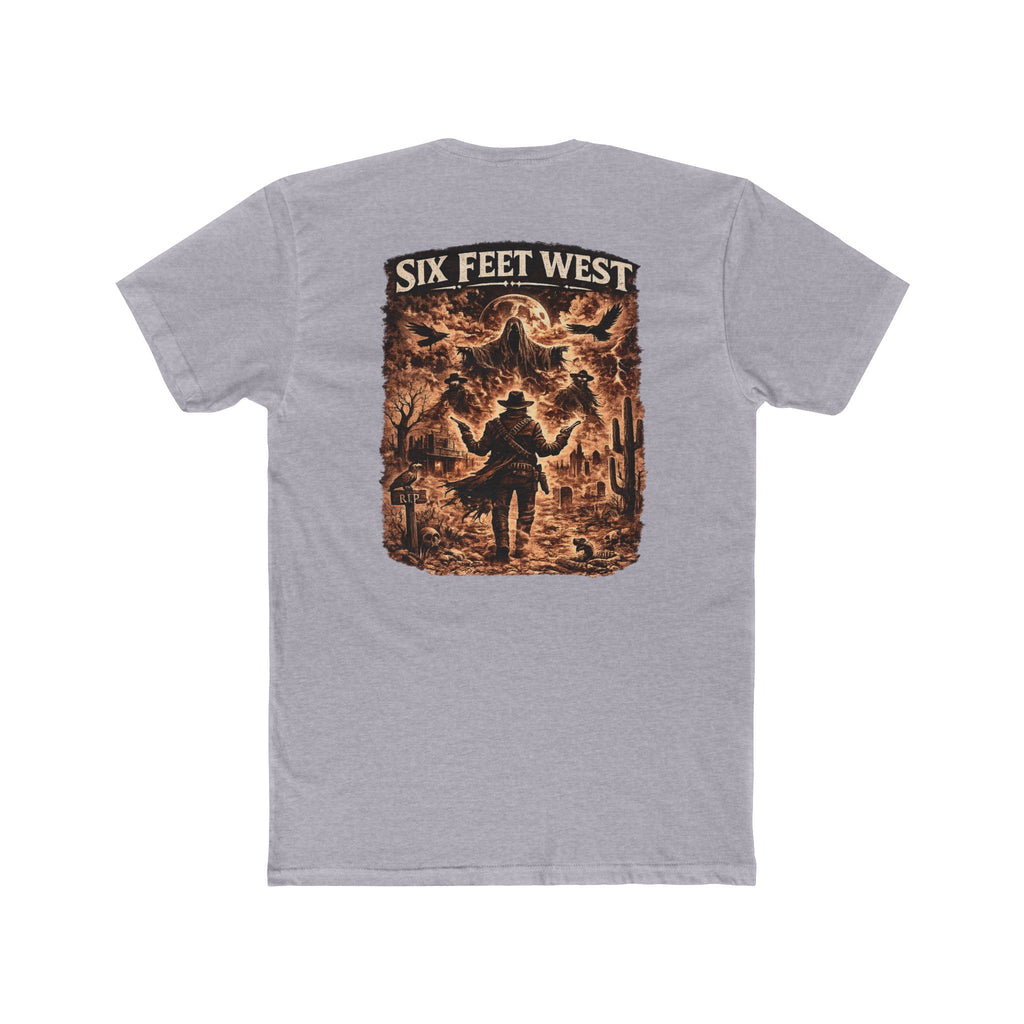 Six Feet West Tee — Obsidian Graphic T-Shirt