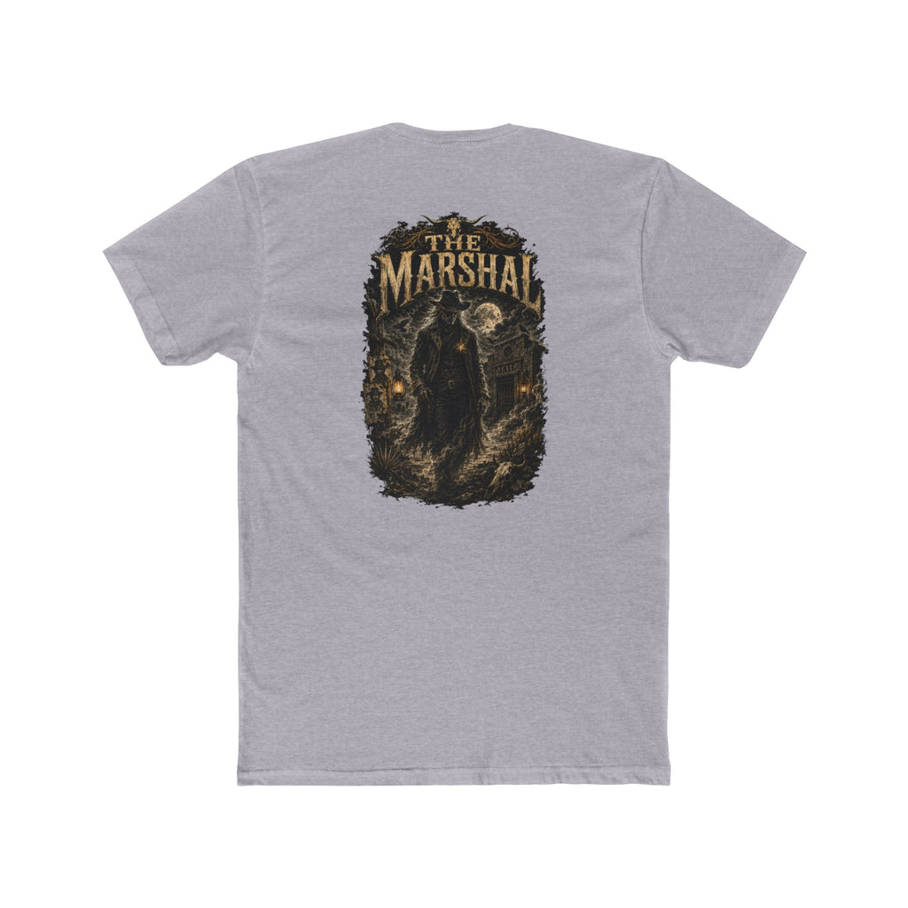 The Marshal Graphic Tee — Vintage Western Marshal Skull Shirt