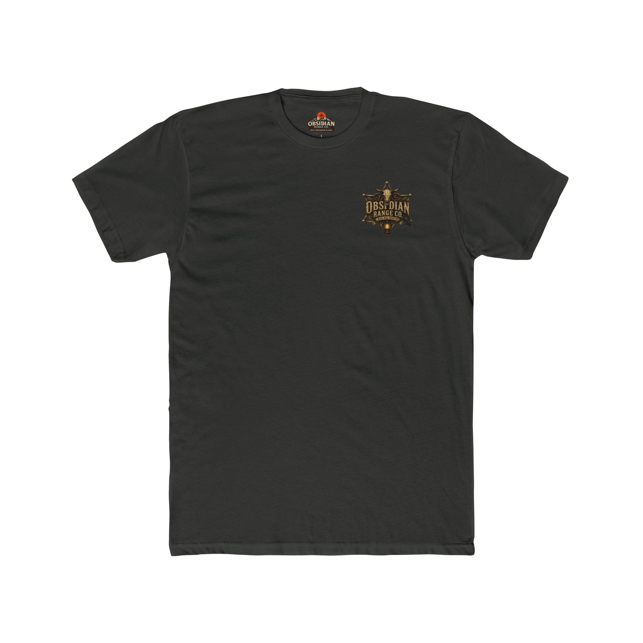 The Marshal Graphic Tee — Vintage Western Marshal Skull Shirt
