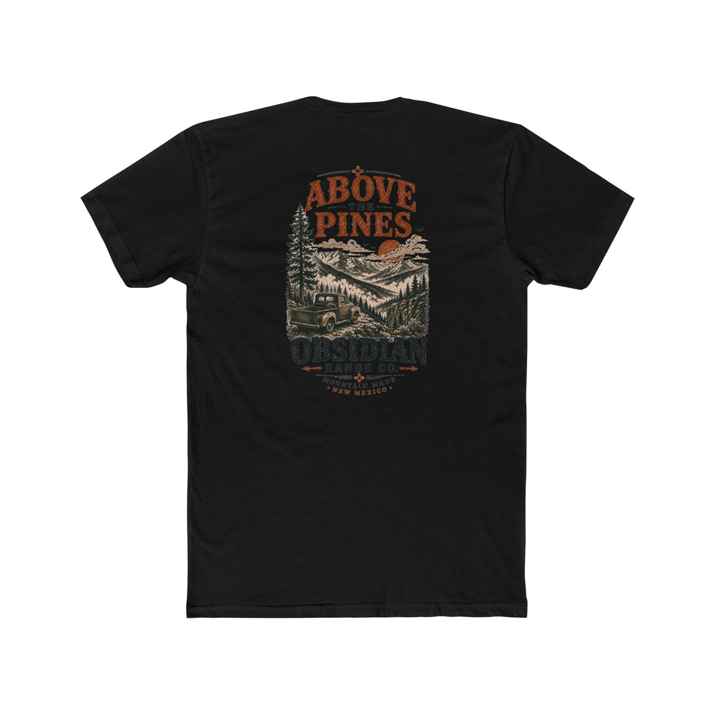 Above the Pines T-Shirt — Obsidian Range Co. Outdoor Graphic Tee