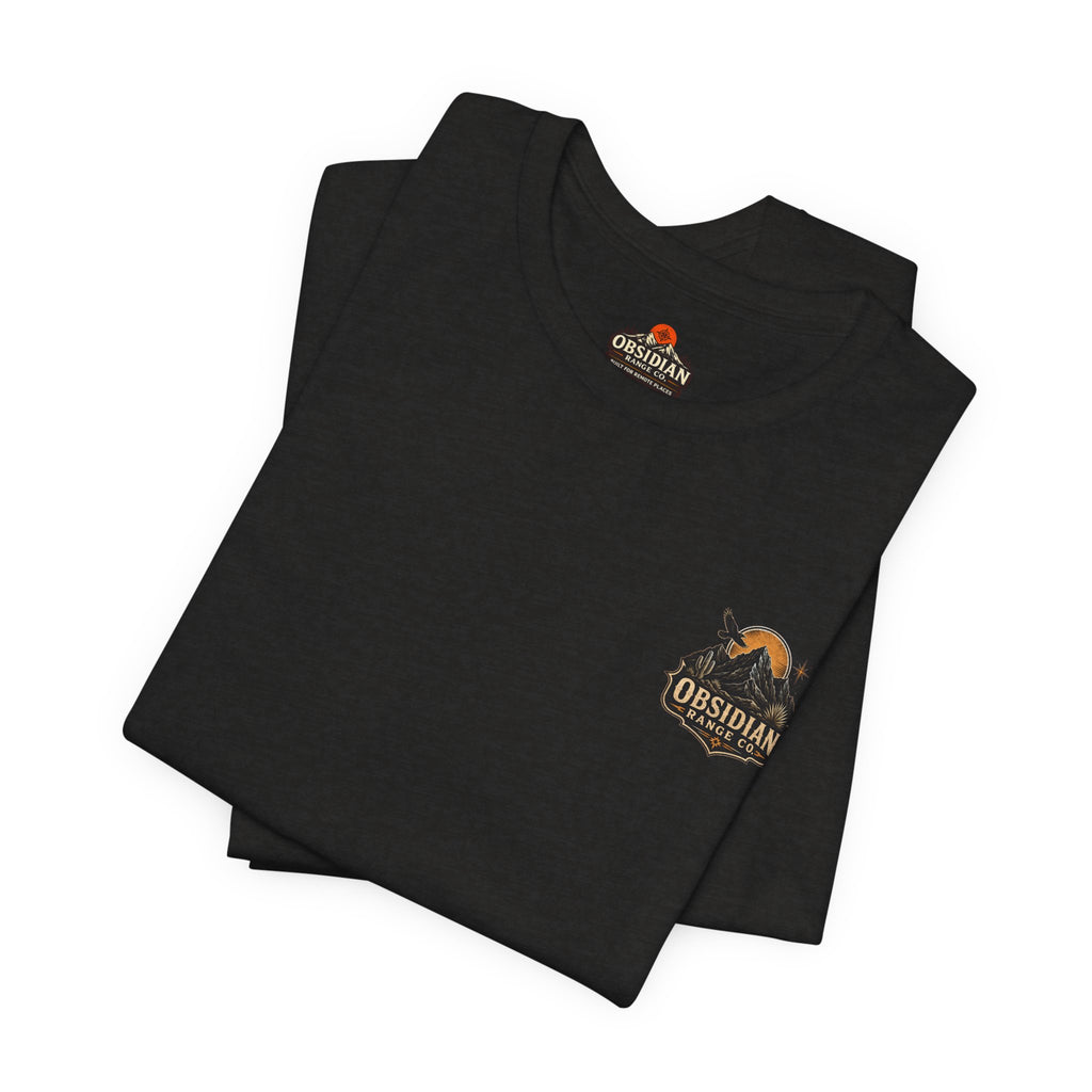 No Signal Out Here T‑Shirt — Vintage Outdoor Wilderness Graphic Tee