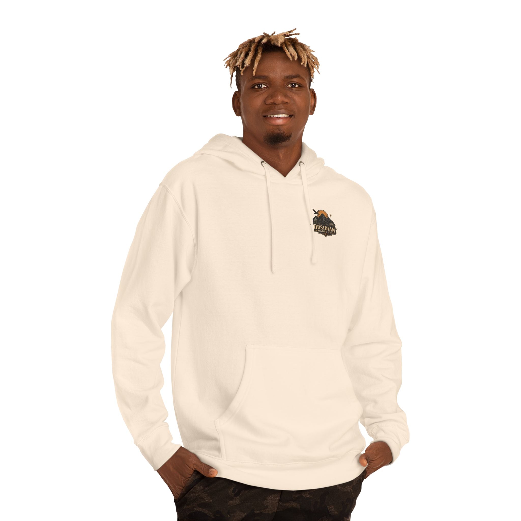 New Mexico Desert Made Hoodie — Vintage Sun & Mountain Pullover