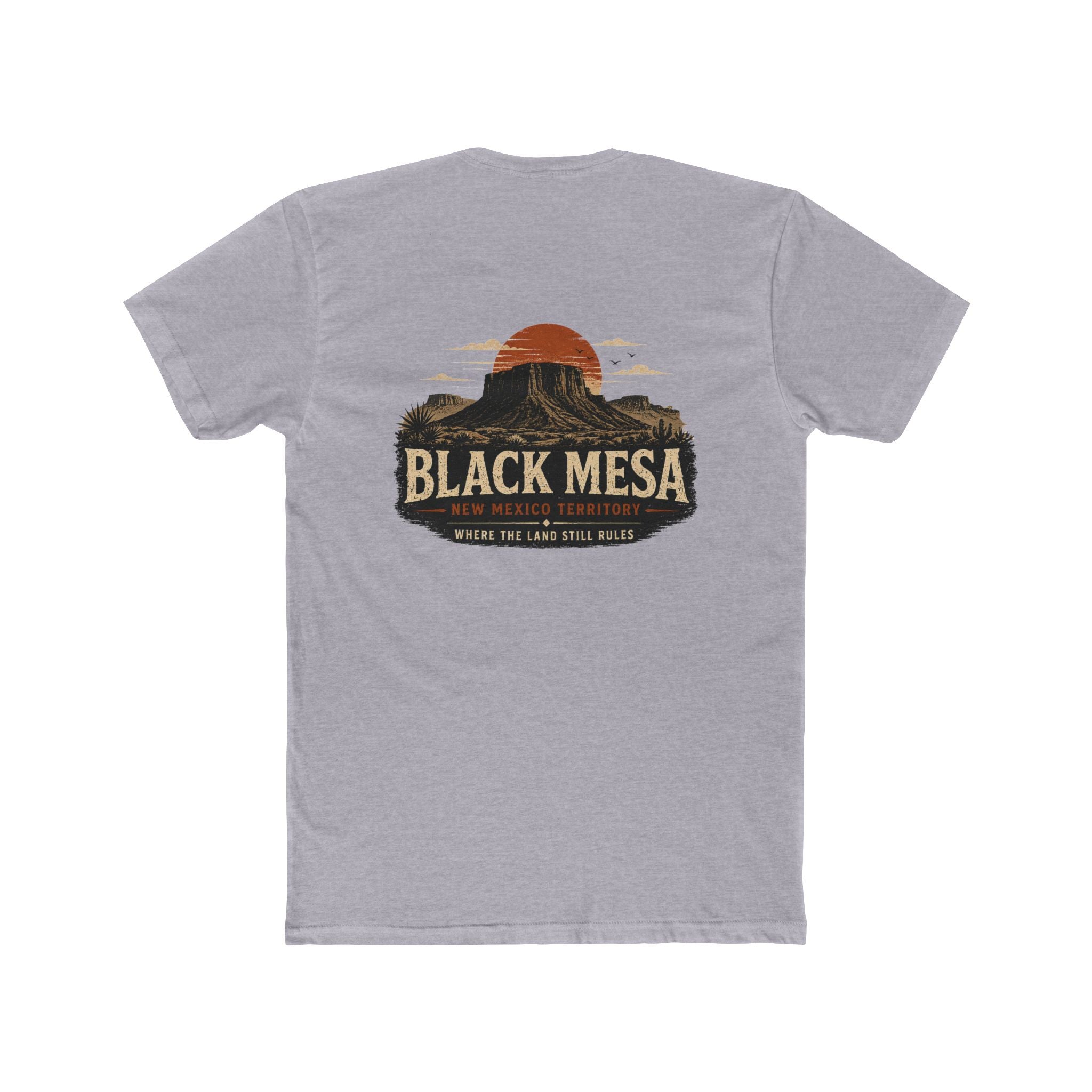 Black Mesa Tee — Vintage Desert Sunset Graphic T-Shirt