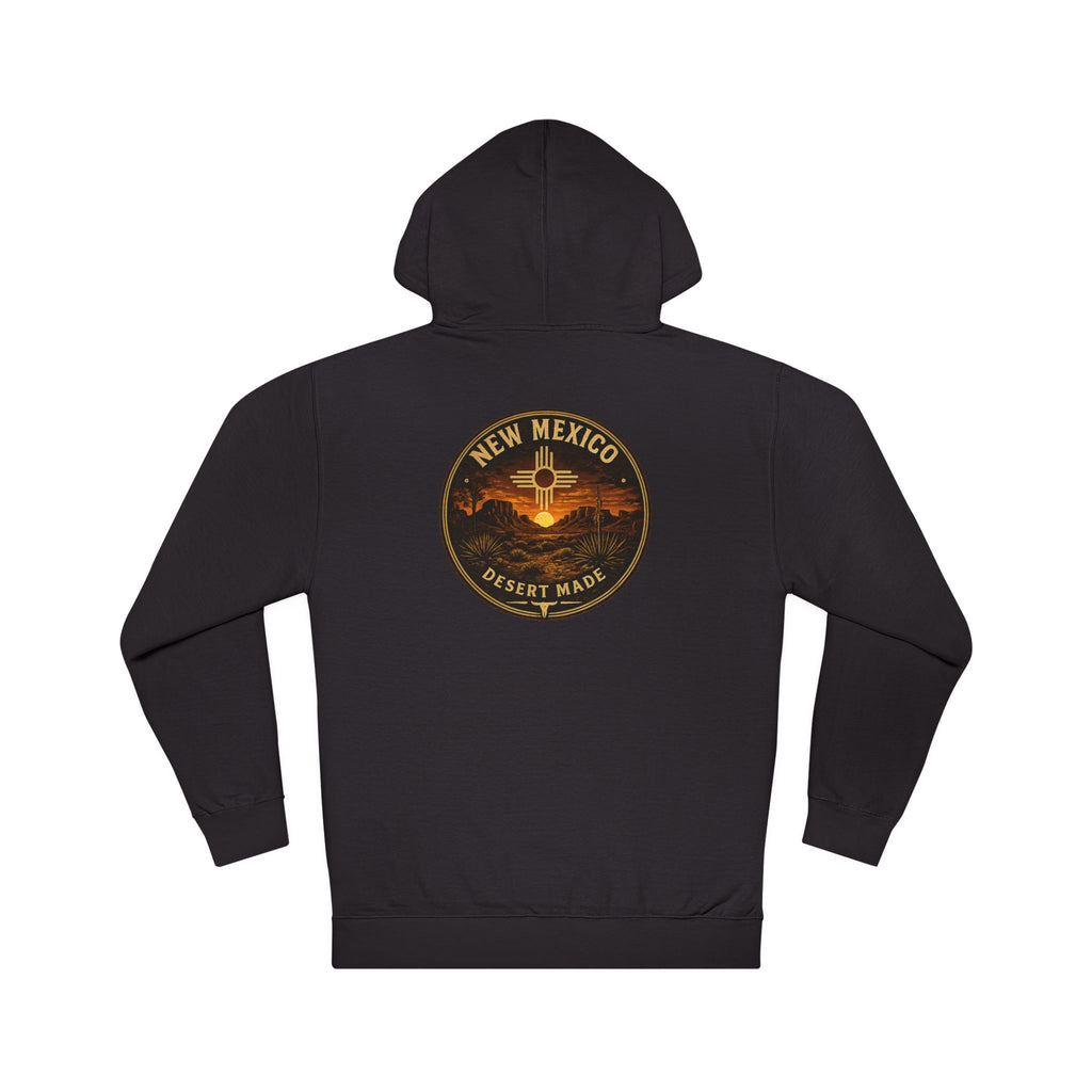 New Mexico Desert Made Hoodie — Vintage Sun & Mountain Pullover