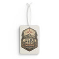 Mountain Made New Mexico Car Air Freshener — Rustic Pine Scent, Outdoor Adventure Design