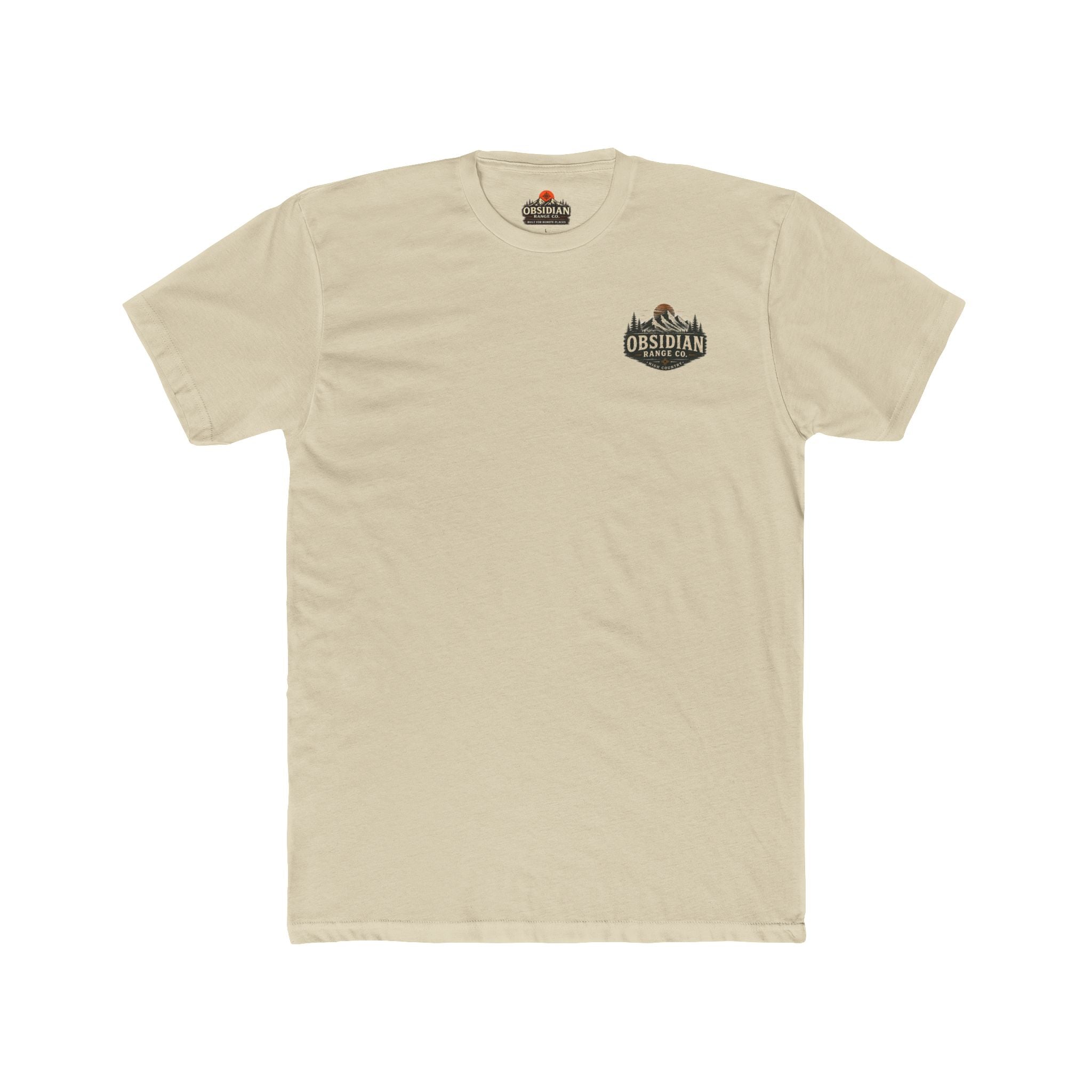 No Signal Above 8,000 Tee — Obsidian Range Co. Mountain Graphic T-Shirt