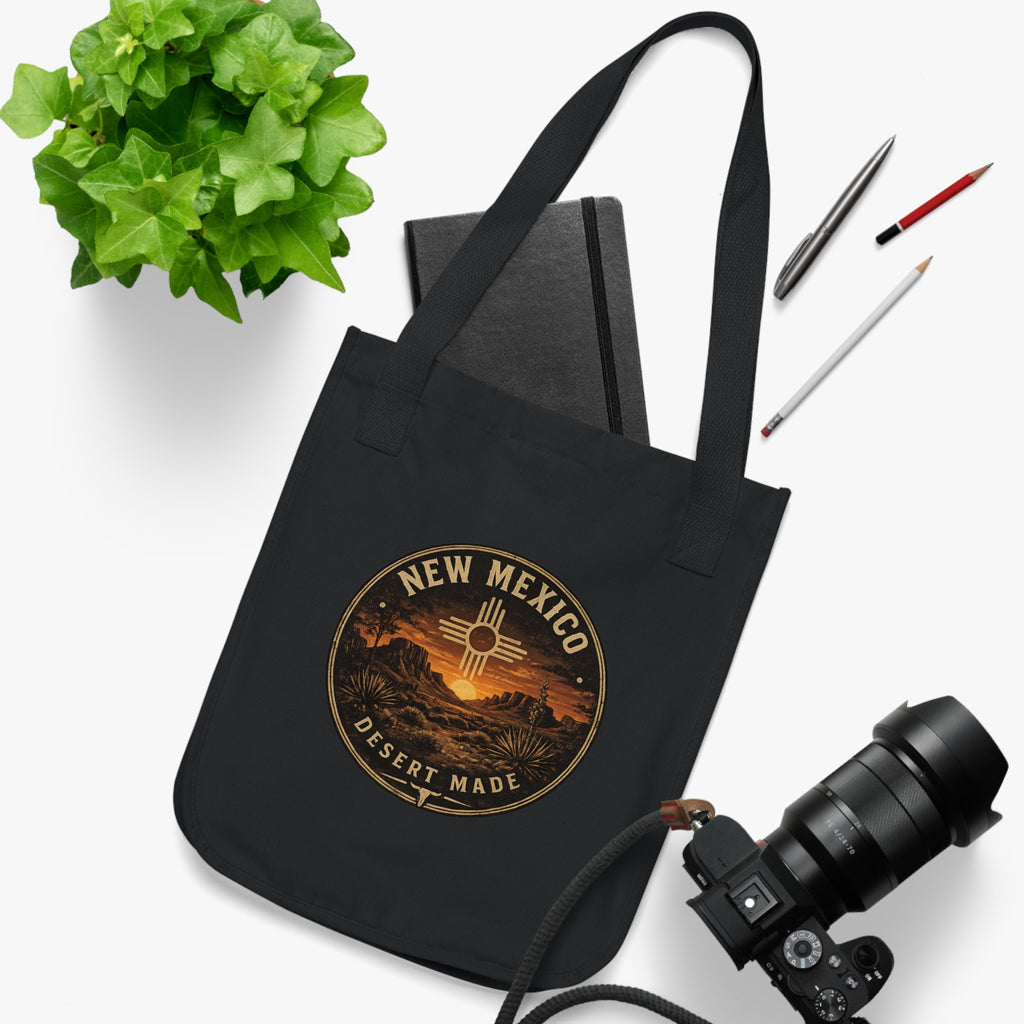 New Mexico Desert Made Canvas Tote — Organic Eco-Friendly Market Bag