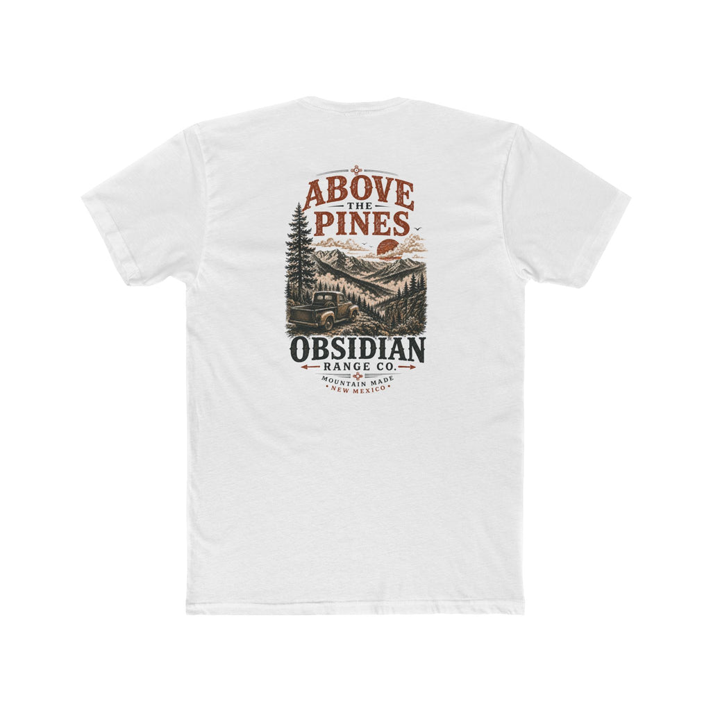 Above the Pines T-Shirt — Obsidian Range Co. Outdoor Graphic Tee