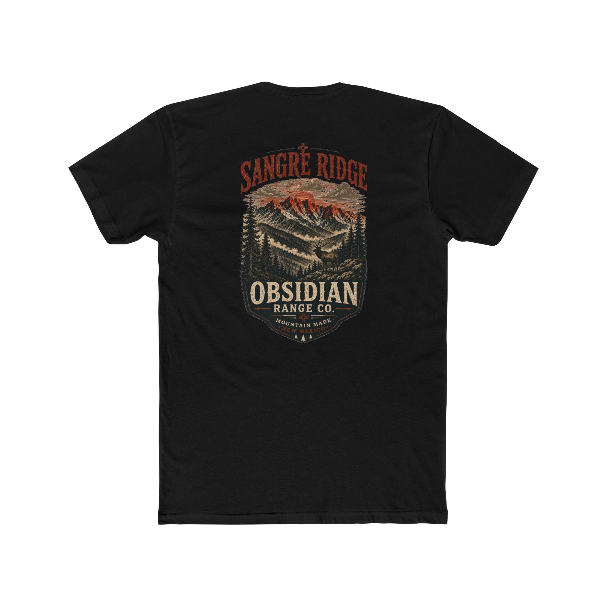 Sangre Ridge Obsidian Range Co. Mountain T-Shirt